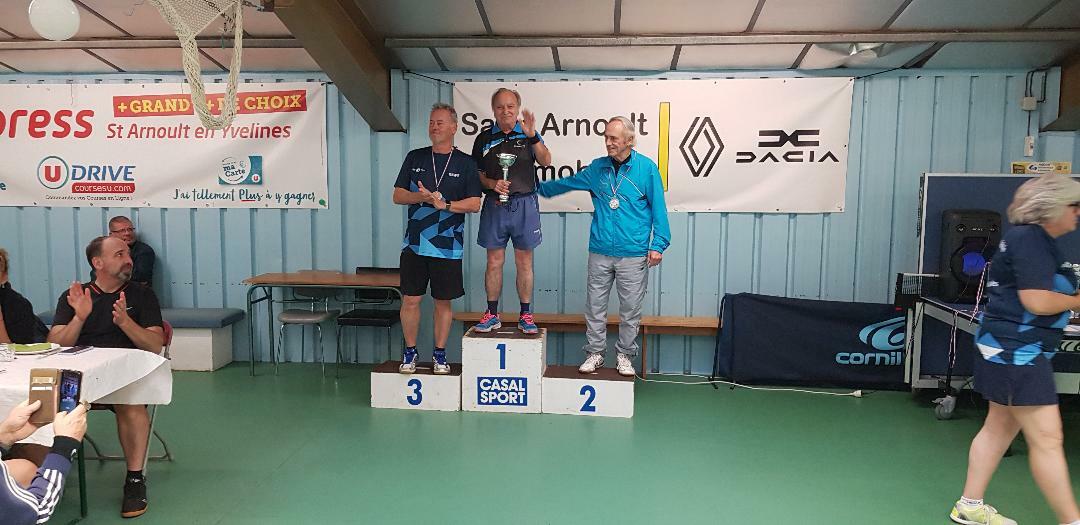 Le conflanais Pierre Danielsky champion des Yvelines vétérans +70 ans