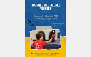 Journée des jeunes pousses à Triel le 14 décembre