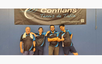 J2 phase 1 R3: Conflans1 sauve l'honneur face à une grosse équipe