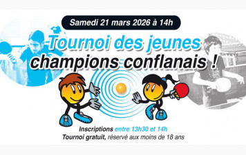 Tournoi des jeunes champions conflanais samedi 21 mars au gymnase Joffre