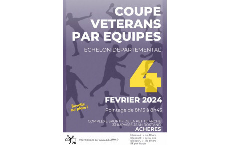 Coupe nationale des vétérans par équipes